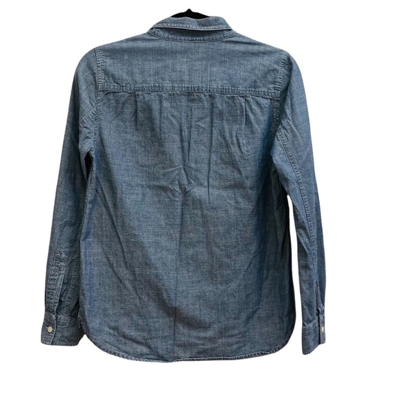 J.Crew Dinem Long Sleeve Button Front Shirt Size XS - Picture 2 of 6